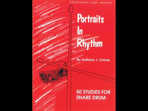 Etude 1 - Portraits In Rhythm Anthony J. Cirone