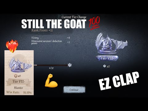 [ROAD TO HYDRA: SEASON 37] Hunter Rank #136 (Identity V) + Live commentary | DRAGON PROMOTION, 92%WR