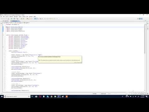 Java Programming Tutorial Gui Adding Objects To The Window Jlabel Jtextfield Jbutton Jframe