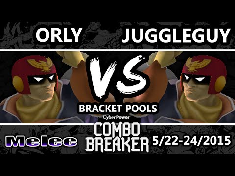 Combo Breaker - ORLY (Captain Falcon) Vs. MIOM | Juggleguy (Black) SSBM Pools WF - Smash Melee