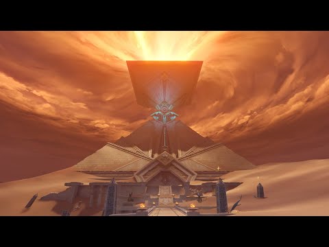 [Genshin Impact] Stairway of Neterikhet [Slightly Slowed Down]