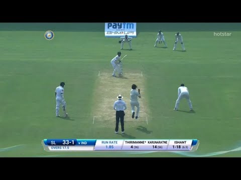 SL -47/2 vs India - India vs Srilanka 2nd test - Day 1 Session 1 - Nagpur test - Ind vs SL 2nd test
