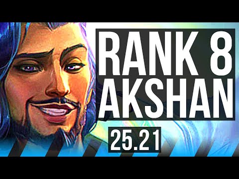AKSHAN vs SYLAS (MID) | Rank 8 Akshan, 12/5/19, Dominating | BR Grandmaster | 25.21
