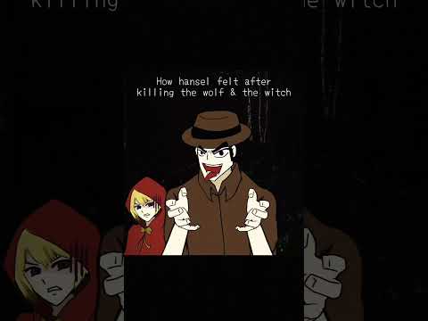 Freaky hansel #hansel #witch #wolf #analoghorror