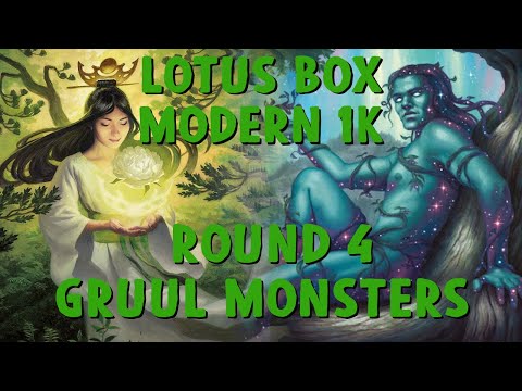 Modern Lotus Box 1K - Round 4 v Gruul Monsters