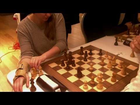 GM Ismagambetov Anuar - GM Gunina Valentina, Caro Kann Main line, Tal memorial blitz