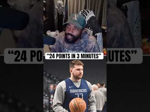 Kyrie tells Tylil Luka dropped 24 in 3 minutes 😳