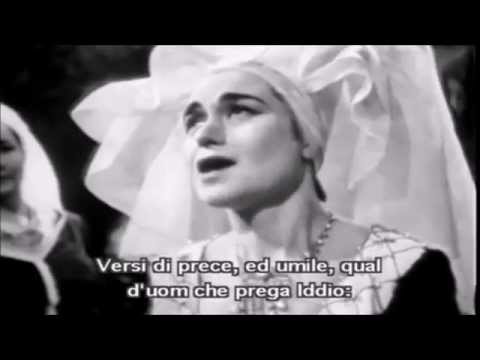 Leyla Gencer - Tacea la notte placida (Il Trovatore) 1957 - Verdi