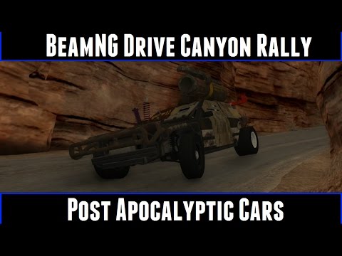 BeamNG Drive Canyon Rally Ep 16 Post Apocalyptic Car