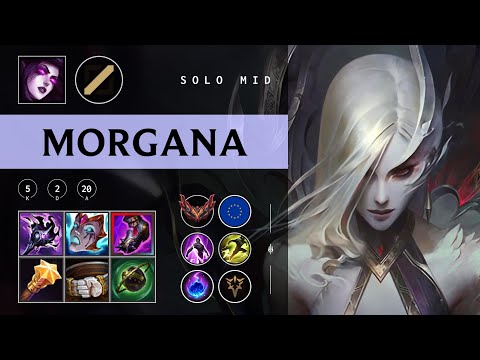 Morgana Mid vs Akali - EUW Grandmaster Patch 25.22
