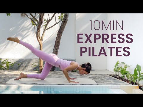10MIN full body pilates workout (no equipment, beginner friendly)