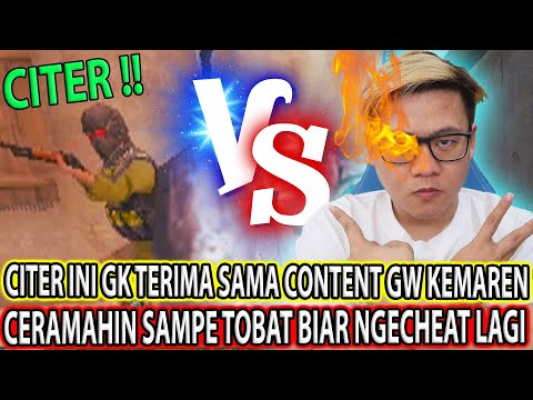 CHEATER INI GK SUKA SAMA GW, LANGSUNG TANTANG 1 VS 1 DAN GW CERAMAHIN SAMPE TOBAT !!