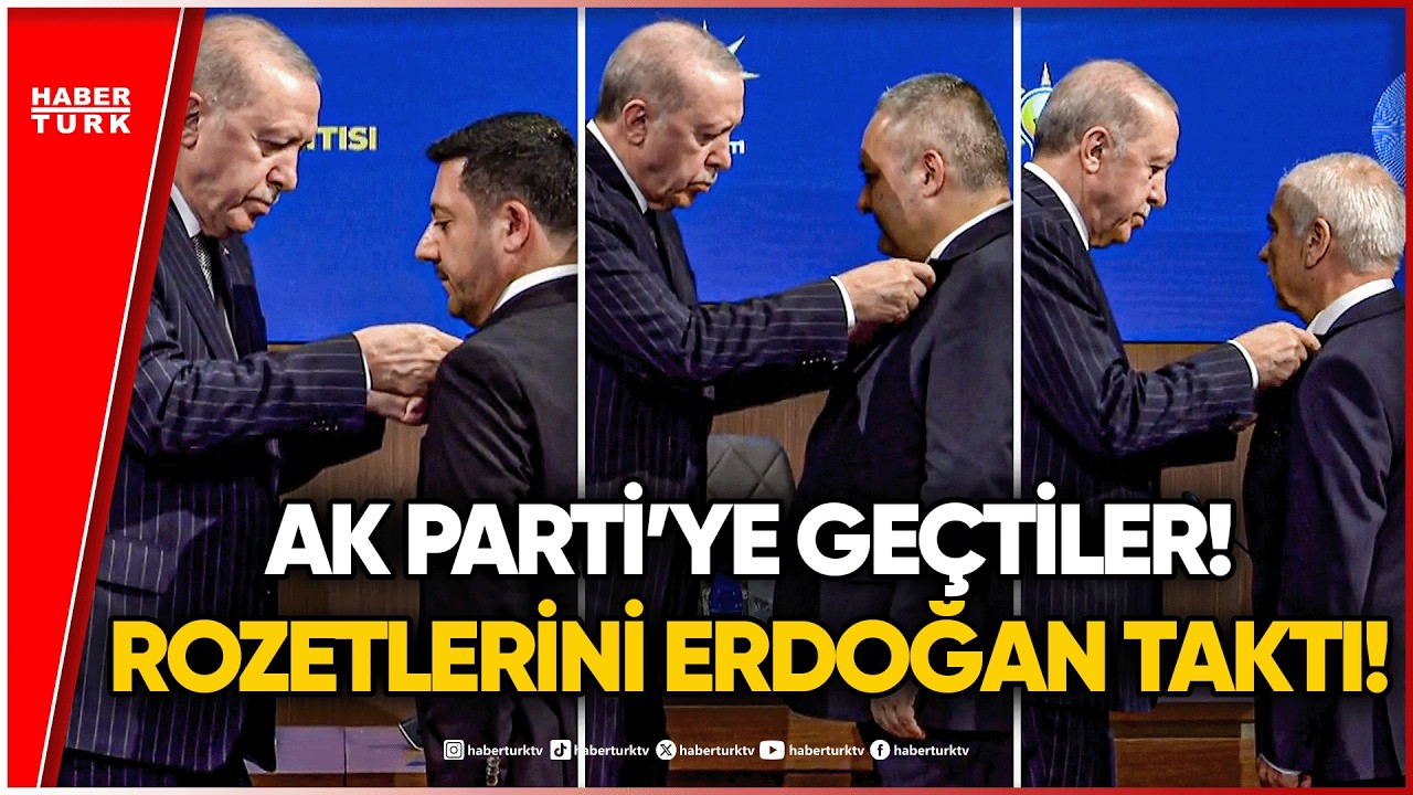 Rasim Arı, Mesut Özarslan ve Mehmet Özcan AK Parti’de