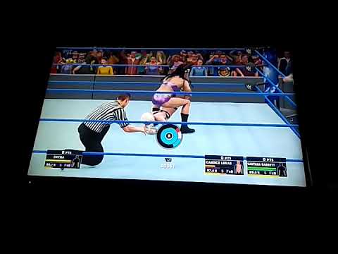 WWE 2K18 Gameplay - Chyna vs. Candice Lerae & Santana Garrett