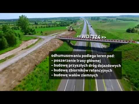 Budowa autostrady A1 Kamieńsk-Radomsko - videodziennik budowy wpis nr 4 - odhumusowanie