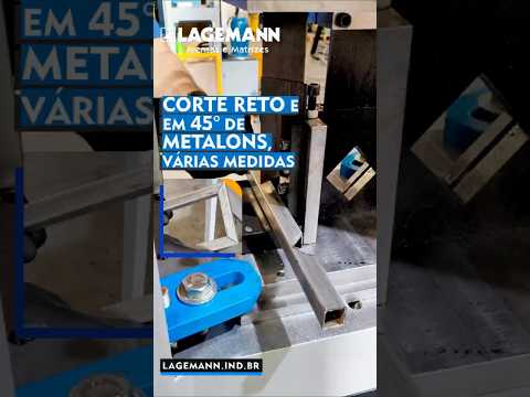 Corte Metalon 45º e Reto