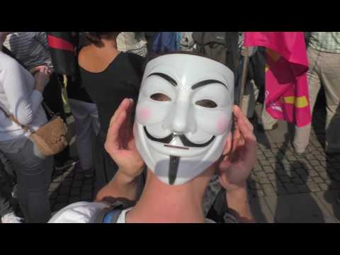 Stop CETA TTIP! DEMO in HAMBURG 17.9.2016 (mit Statements)