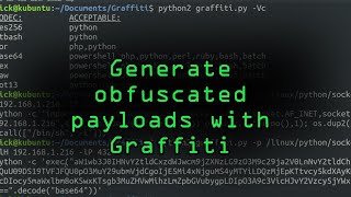 Generate Obfuscated Payloads Using Graffiti [Tutorial]