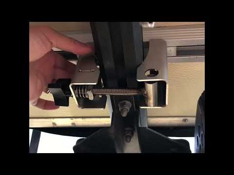 Roof Top Tent Quick Release Mounts by Vanultra