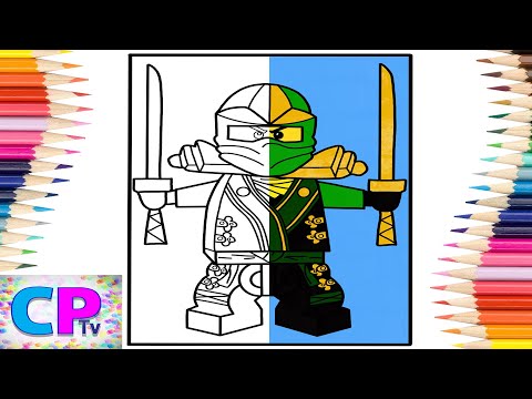 Lego Ninjago Coloring Pages on IPad/LLoyd Coloring/@coloringpagestv Marin Hoxha - Endless [NCS]