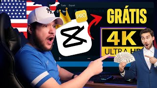 CapCut Pro 4K Grátis Atualizado! ✅ Veja Como Liberar Todos os Recursos Fácil e Rápido