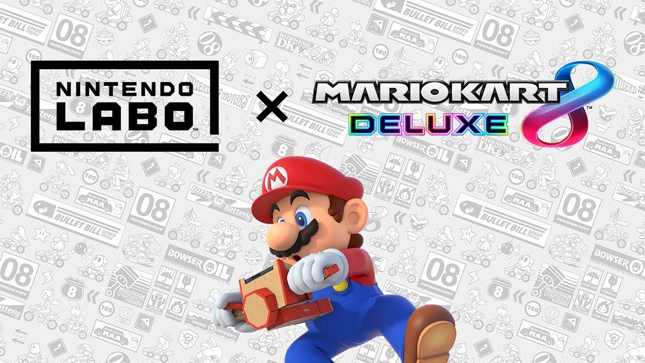 Mario Kart 8 Deluxe â€“ now compatible with Nintendo Labo! - YouTube