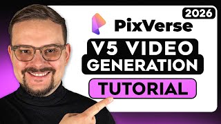 PixVerse AI Tutorial - 2026 | Version 5: How to Make Pro-Level AI Video in Seconds