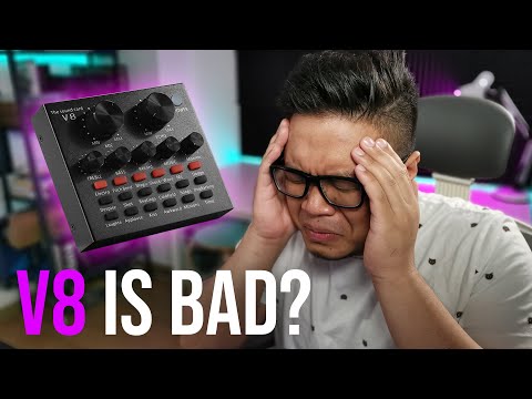 V8 SOUNDCARD REVIEW: DO NOT BUY UNLESS... (V8 + BM800)
