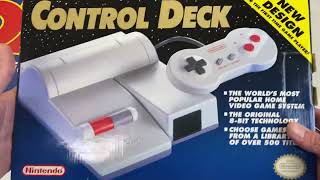 Top loading NES in its original packaging