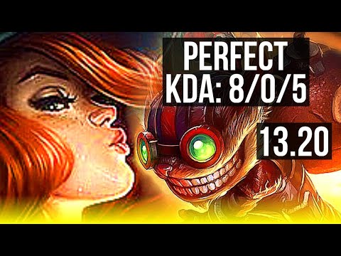 MISS FORTUNE & Thresh vs ZIGGS & Rell (ADC) | 5.9M mastery, 8/0/5, 1800+ games | KR Master | 13.20