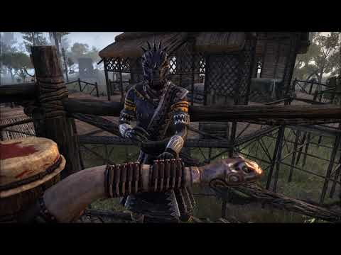 ESO Murkmire: Male Argonian bard song 3 (Jel language)