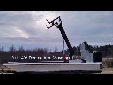 Construction of New Boat Lift Removal and Install Barge