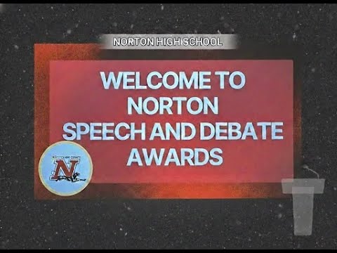 Norton High School Speech & Debate Tournament Awards Ceremony