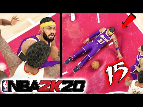 FLAGRANT!? DIRTY PLAYER TRIES TO INJURY ME! NBA 2k20 MyCAREER Ep.15