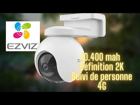 4G 2K Camera with BIG BATTERY, Person Tracking and More! EZVIZ EB8