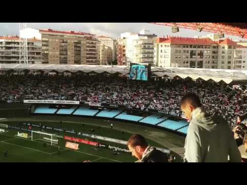 Pre-match atmosphere at Balaídos ahead of their Europa League semi