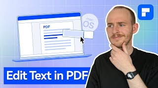 How to Edit Text in PDF on Mac (Including Free Solution)