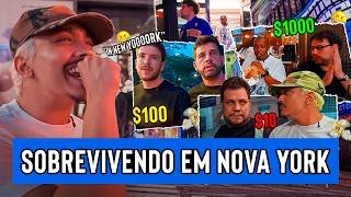 SOBREVIVEMOS COM $10, $100 E $1000 POR UM DIA NOS EUA! ⁠