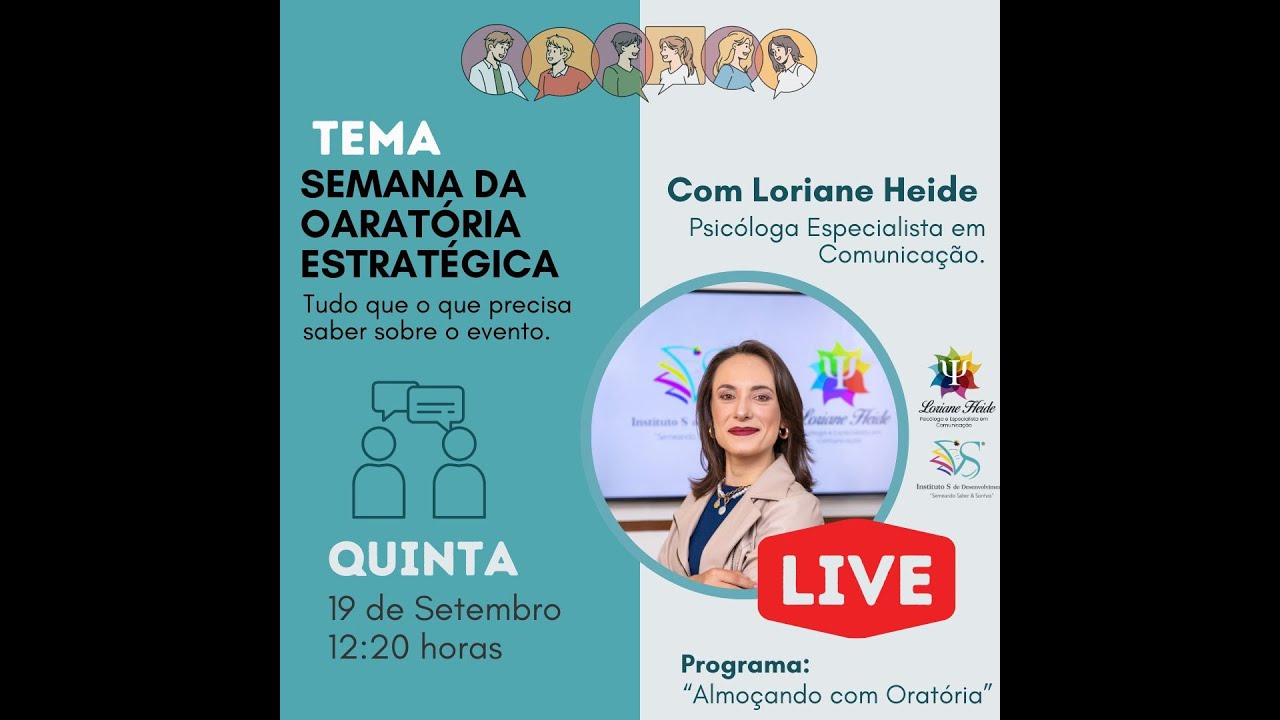 Semana da Oratória Estratégica: Tudo o que você precisa saber sobre o evento