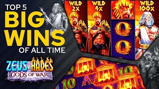 Top 5 Biggest Wins on Zeus vs Hades - Gods of War Video Video