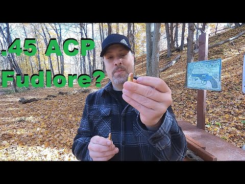 The .45 ACP is Better than the 9mm and that's NO Fuddlore
