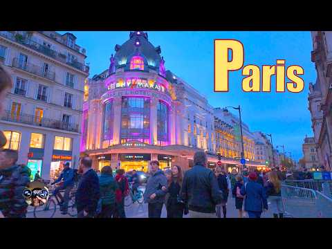 Paris, France - Magical Paris at Dusk - Paris Walking Tour - Paris Christmas Season 2025