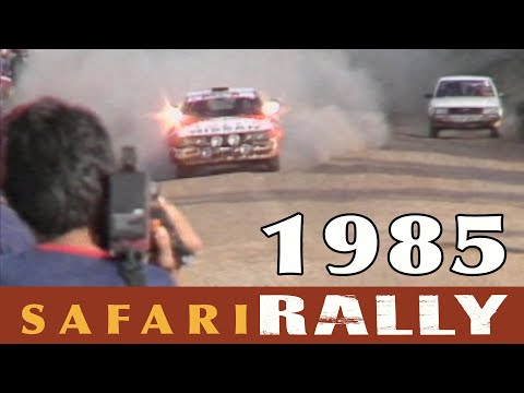 1985 Safari Rally | Group B cars in Kenya | WRC History