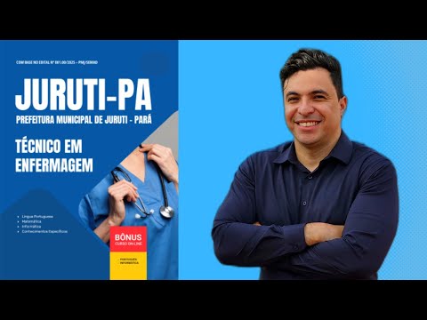 Apostila Concurso Prefeitura de Juruti - PA 2025 - Técnico em Enfermagem
