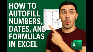 Download the video "Autofill in Excel: Numbers, Dates, and Formulas Made Easy"