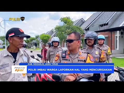 KAPOLSEK BELONGBENDO LAKUKAN PATROLI HARKAMTIBMAS DI PERUMAHAN PEMUDIK