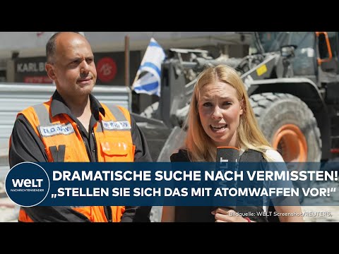 BAT YAM: Welt-Reporter vor Ort der Raketen-Einschläge! Bürgermeister schildert dramatische Bergungen