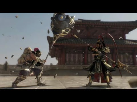 Dynasty Warriors 9: Dong Zhou Recruits Lu Bu (Hua Xiong vs Lu Bu)