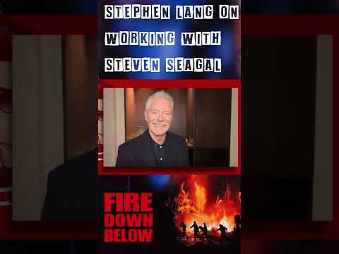 #StephenLang remembers working with #StevenSeagal on Fire Down Below