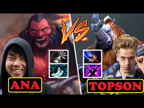 OG.ANA (HUMBLEGOD) AXE DUNKING GAME VS TOPSON MAGNUS BATTLE ROYALE | DOTA2ORBS